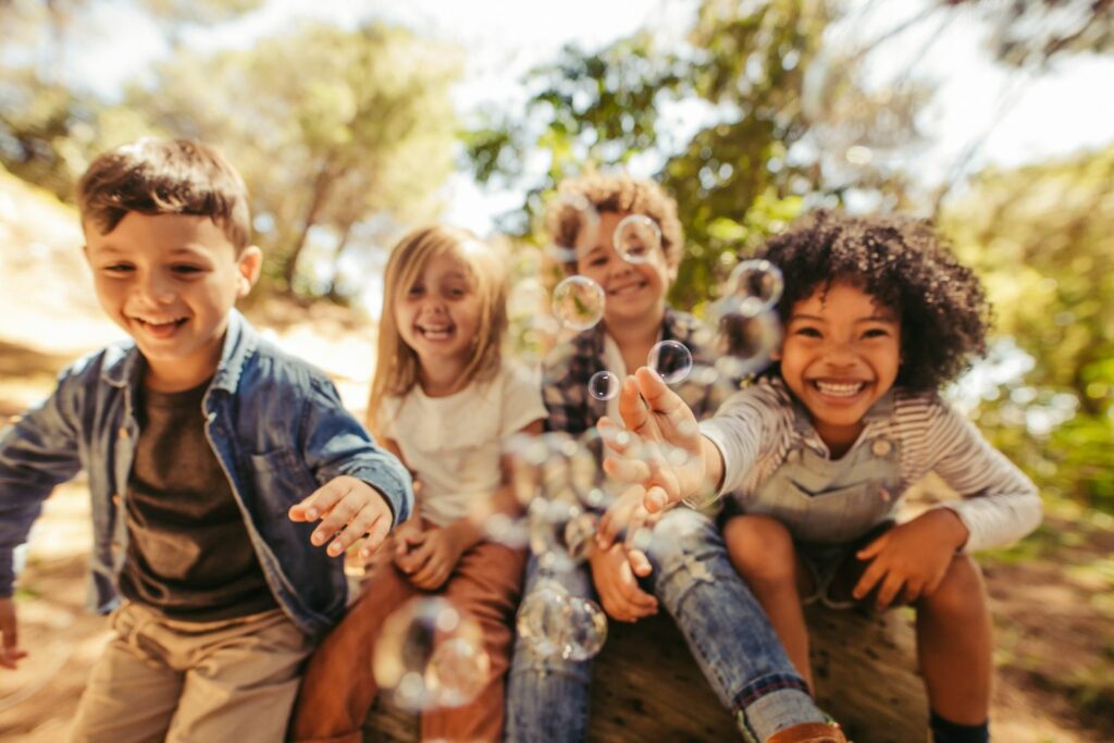 children's program - kids playing